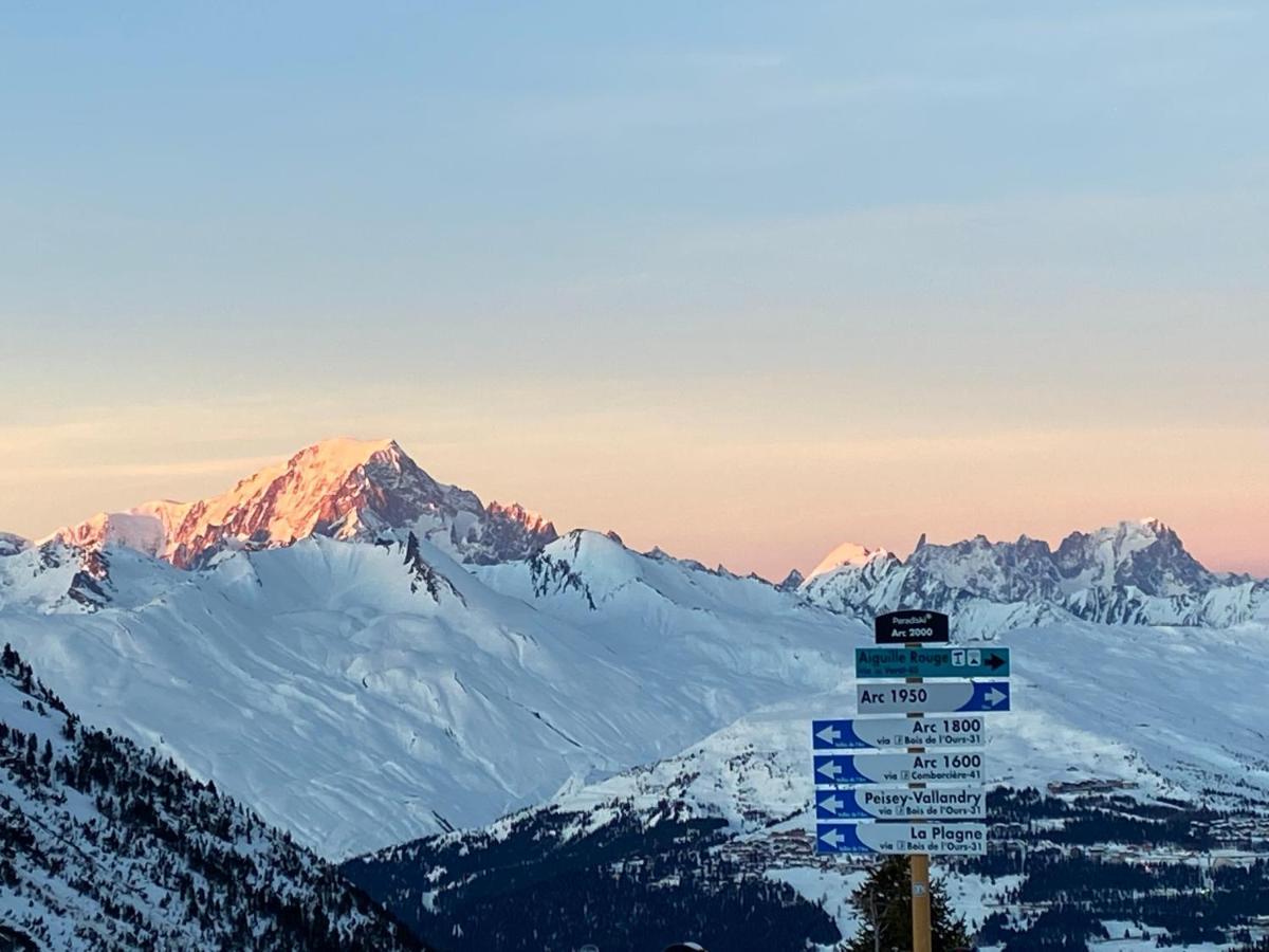 Alps Les Arcs 1950 Prince Des Cimes, Ski-In Out,Swimming Pool, Sauna, Shoes Dryer Bourg-Saint-Maurice Ngoại thất bức ảnh